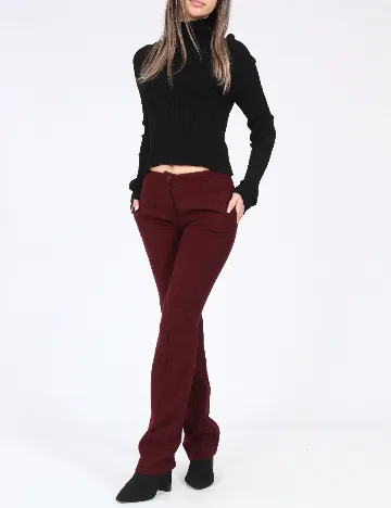 Pantaloni Bershka, visiniu Rosu