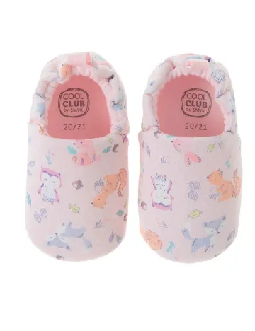 Papuci de Casa Cool Club, roz Roz
