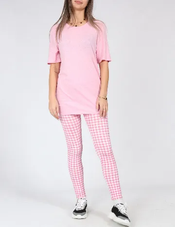 Tricou Bershka, roz Roz