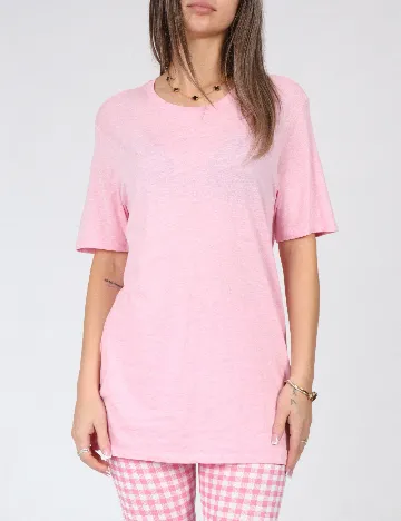 Tricou Bershka, roz Roz