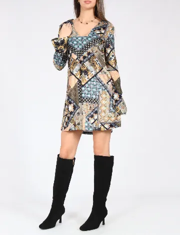 Rochie scurta Zara, mix culori Mix culori