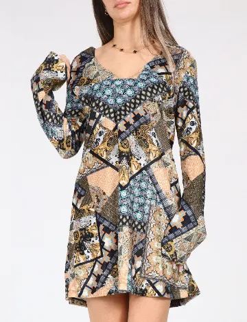 Rochie scurta Zara, mix culori Mix culori