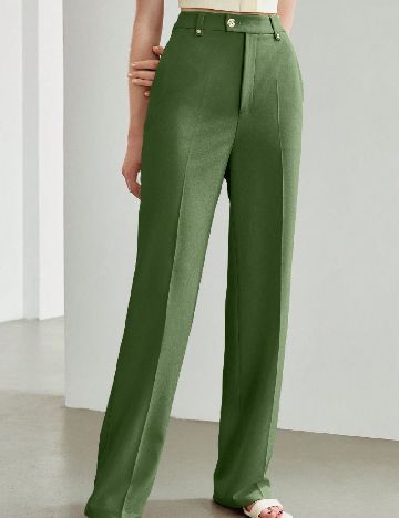 Pantaloni MOTF, verde