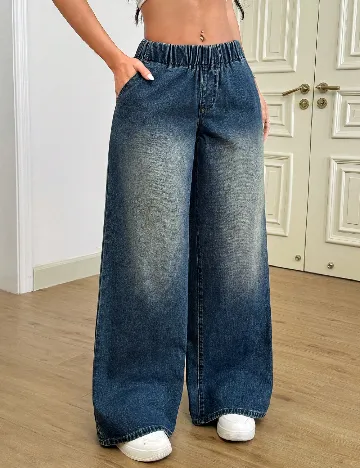 Blugi SHEIN, albastru Albastru