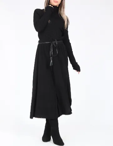 Fusta Zara, negru Negru