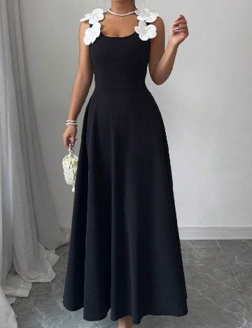 Rochie lunga SHEIN, negru