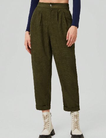 Pantaloni SHEIN, verde