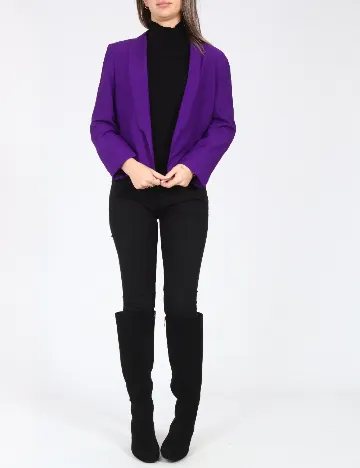 Blazer Bershka, mov Mov