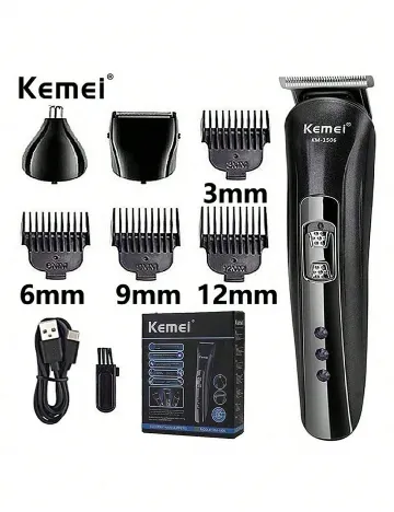 Masina de tuns SHEIN, negru Negru