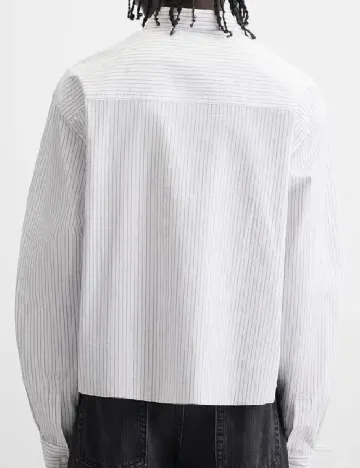 Camasa Zara, alb Alb