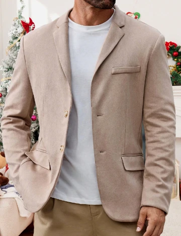 Sacou SHEIN, bej Crem