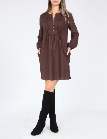 Rochie scurta Zara, maro Maro