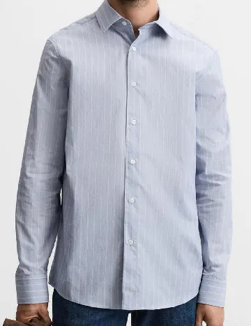 Camasa Zara, albastru Albastru