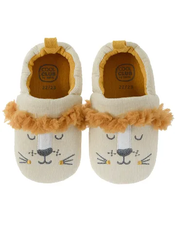 Papuci de Casa Cool Club, crem Crem