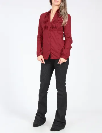 Camasa Bershka, rosu Rosu