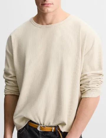 Bluza Zara, crem Crem