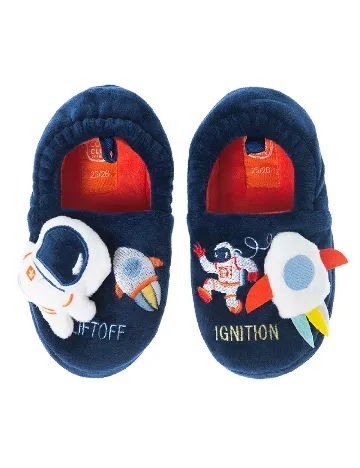 Papuci de Casa Cool Club, bleumarin Albastru