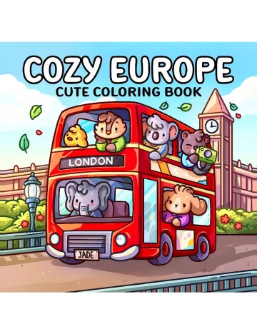 Carte de colorat SHEIN, mix culori