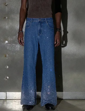 Blugi SHEIN, albastru Albastru