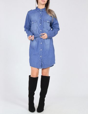 Rochie scurta Bershka, albastru