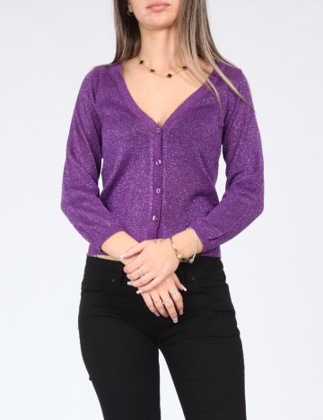 Cardigan Bershka, mov