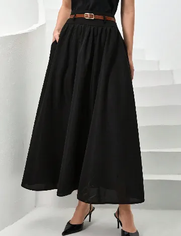 Fusta SHEIN, negru Negru