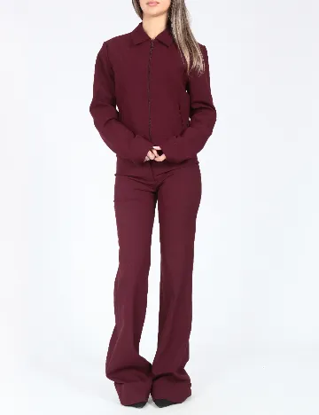 Pantaloni Bershka, visiniu Rosu