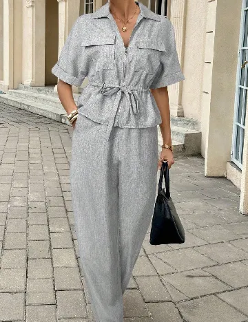 Compleu SHEIN, gri Gri