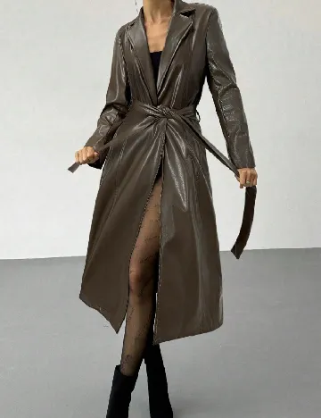 Palton SHEIN, kaki Verde