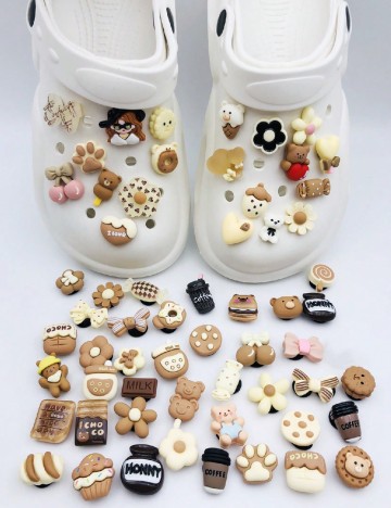 Set charmuri pentru saboti SHEIN, mix culori