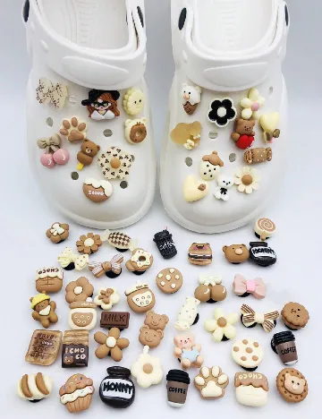 Set charmuri pentru saboti SHEIN, mix culori Mix culori