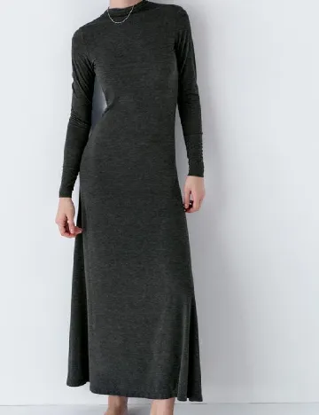 Rochie lunga Zara, gri Gri