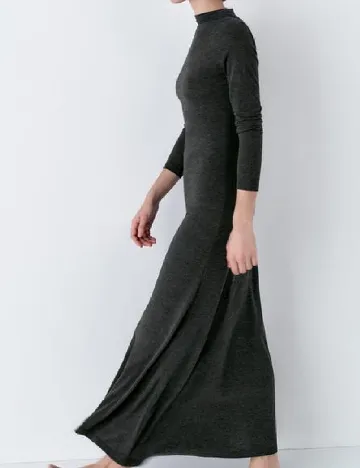 Rochie lunga Zara, gri Gri