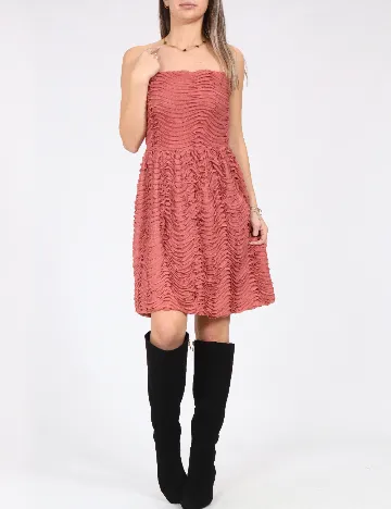 Rochie scurta Zara, roz Roz