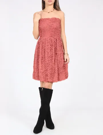 Rochie scurta Zara, roz Roz