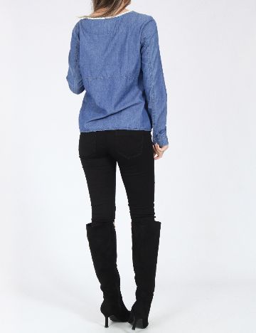 Bluza Zara, albastru