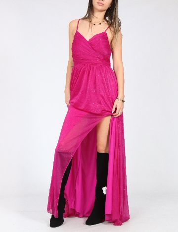 Rochie lunga SHEIN, magenta