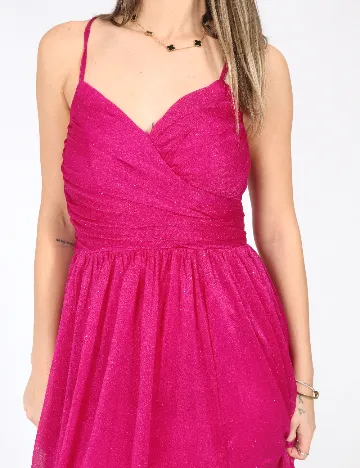 Rochie lunga SHEIN, magenta Roz