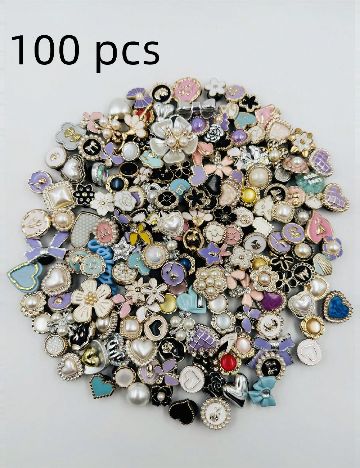 Set charmuri pentru saboti SHEIN, mix culori