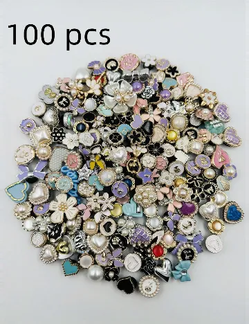 Set charmuri pentru saboti SHEIN, mix culori Mix culori