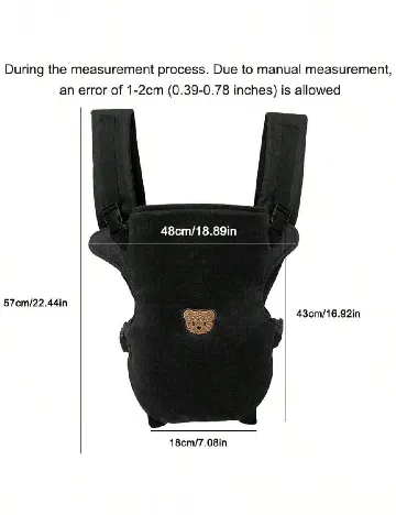 Marsupiu pentru copii SHEIN, negru Negru