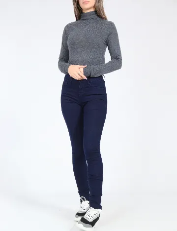 Blugi Zara, bleumarin Albastru