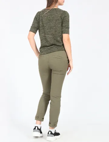 Pantaloni Zara, verde Verde