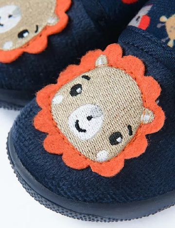 Papuci de Casa Cool Club, bleumarin