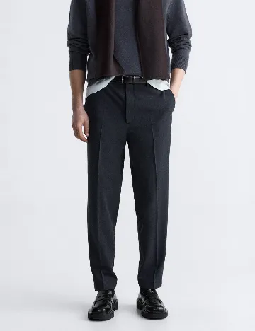 Pantaloni Zara, albastru Albastru