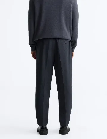 Pantaloni Zara, albastru Albastru