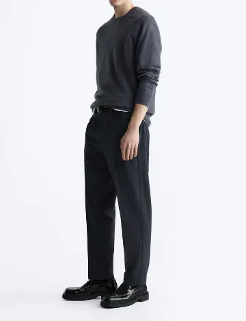 Pantaloni Zara, albastru Albastru