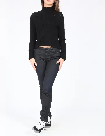 Blugi Zara, negru Negru