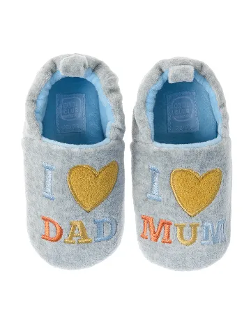 Papuci de Casa Cool Club, gri Gri