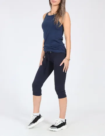 Pantaloni scurti Zara, albastru Albastru